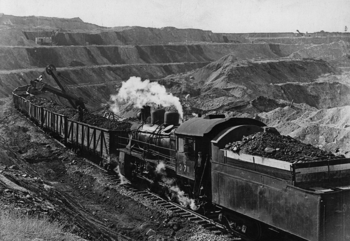 Шахты Кузбасса СССР