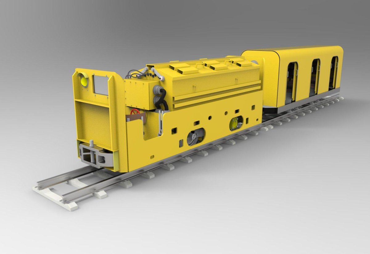 Шахтный электровоз аккумуляторный АРВ 8