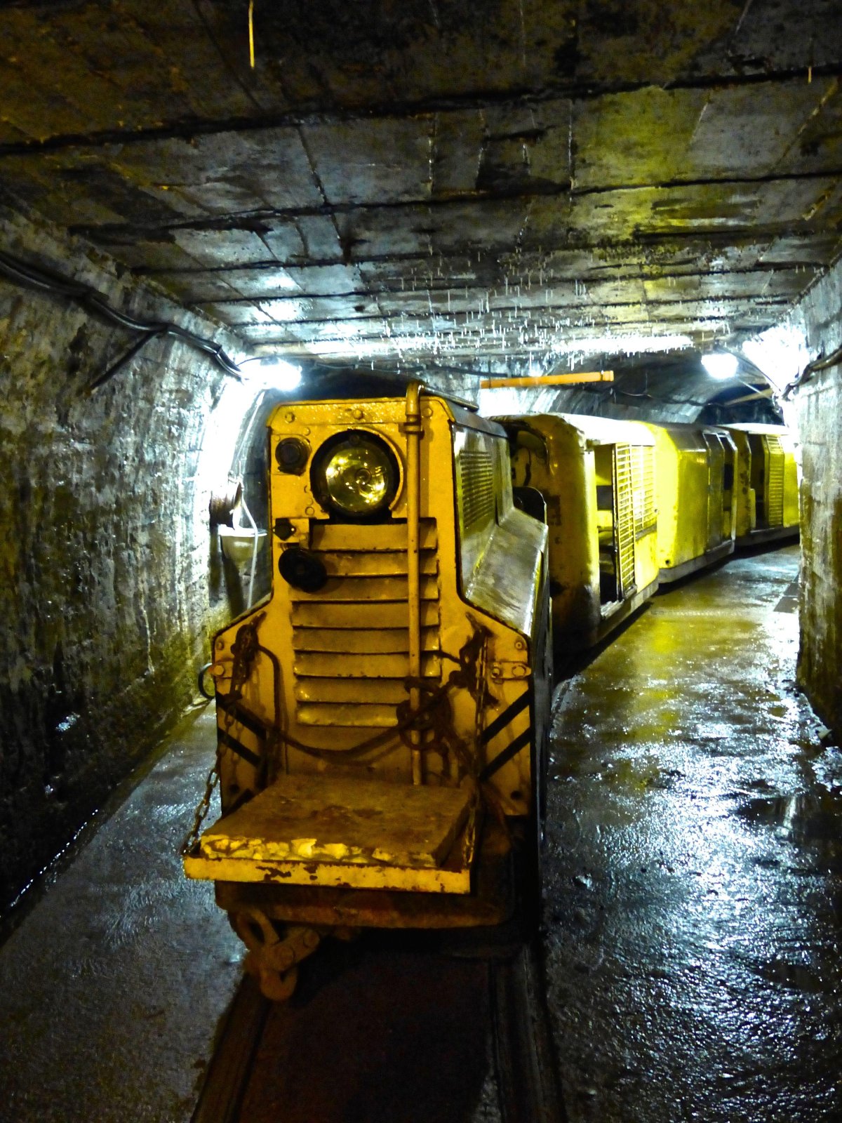 Дизель в шахте