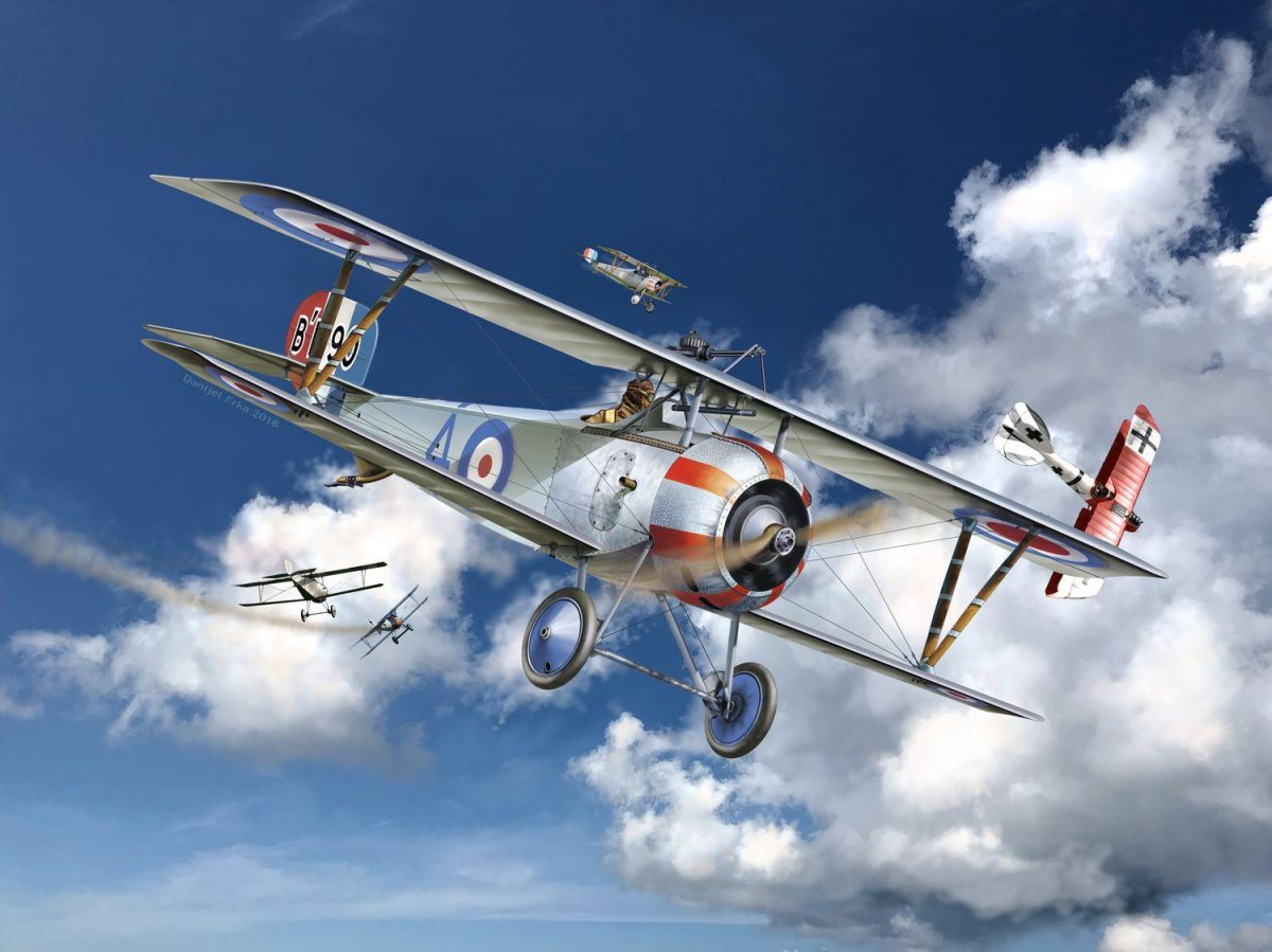 Сборная модель Revell Nieuport 17 (03885) 1:48