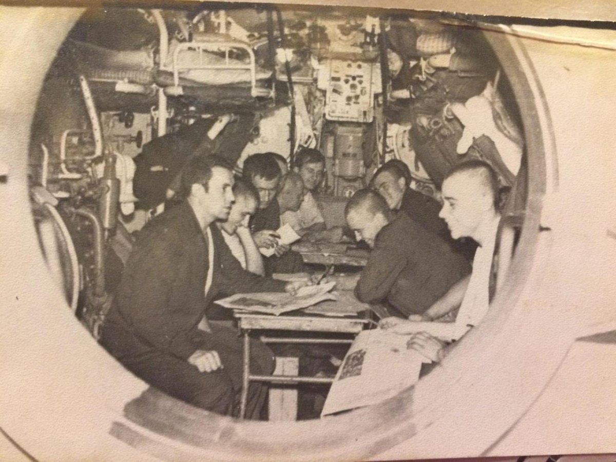 Советская подводная лодка к-129