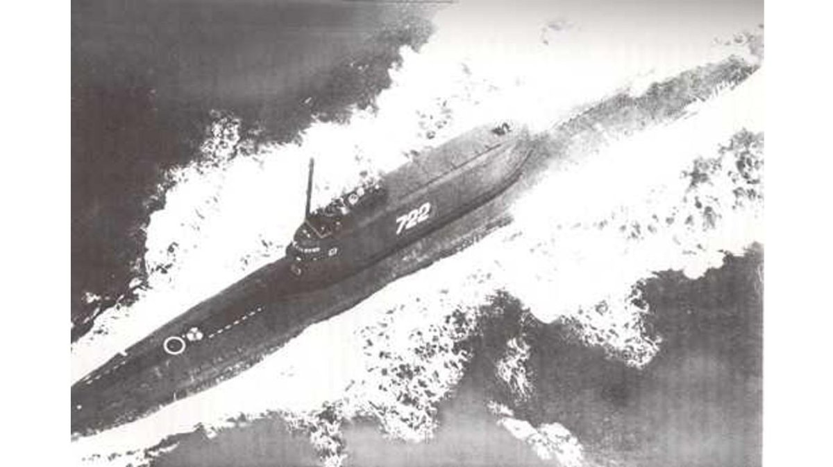 Гибель подлодки к 129 в 1968 году