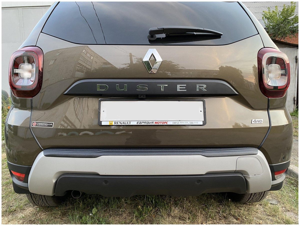 Задний бампер Рено Дастер 2021