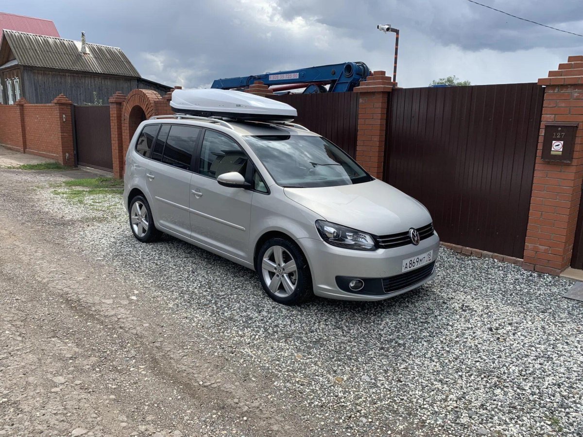 Бокс на крышу VW Touran