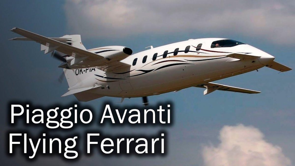 Самолет Piaggio p180 Avanti II