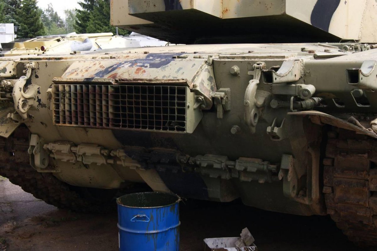 Объект 292 внутри