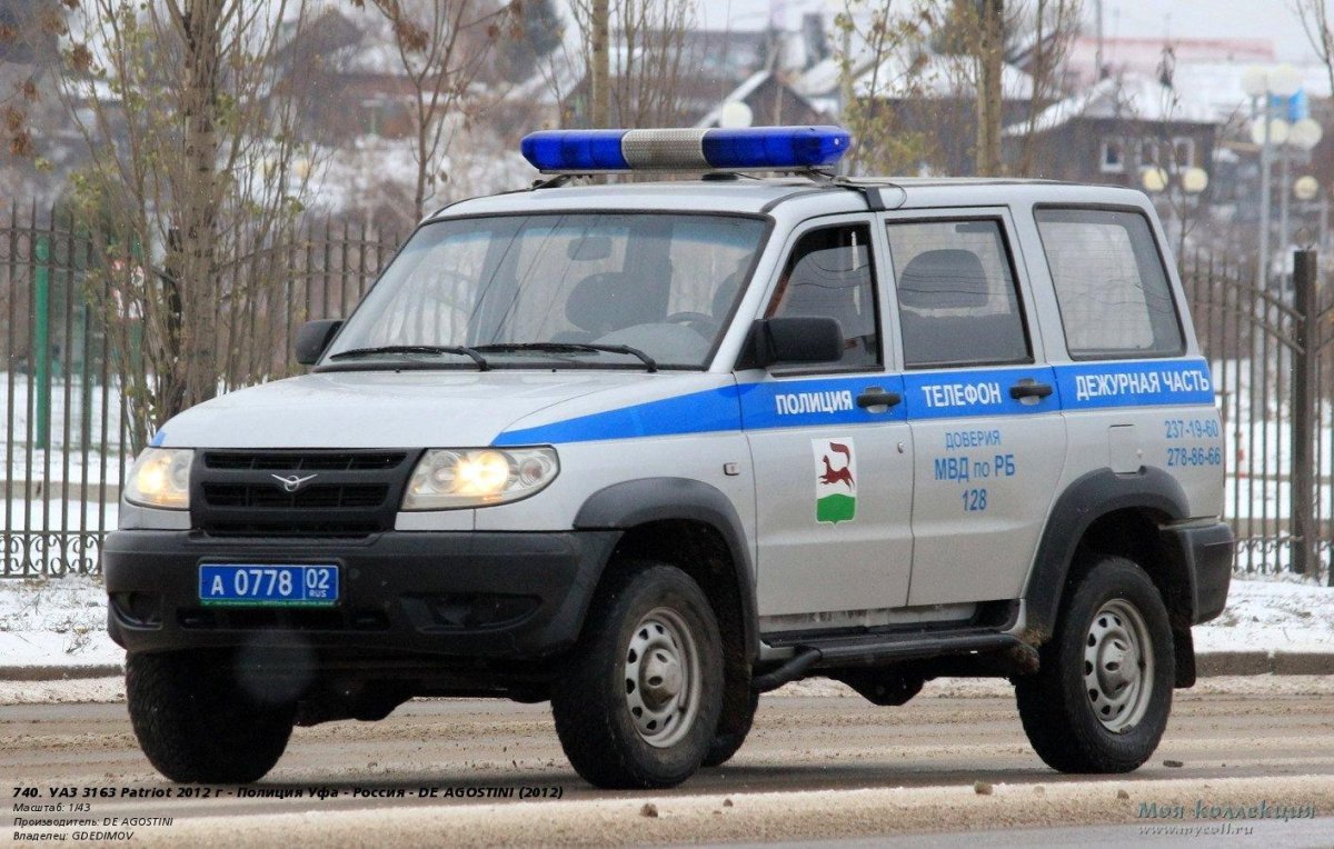 УАЗ Патриот 3163 полиция