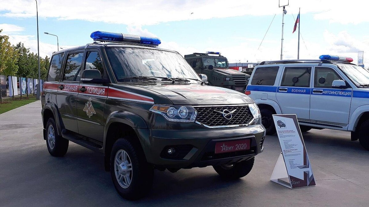УАЗ Патриот 3163 полиция