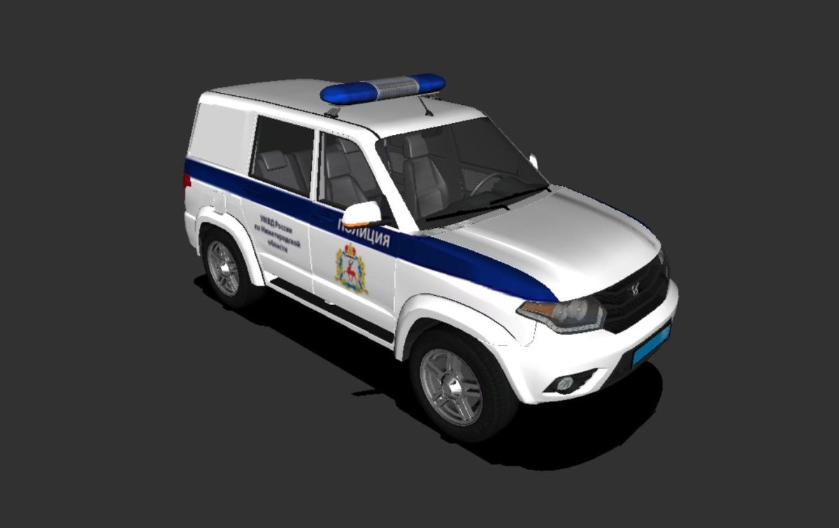 УАЗ Патриот полиция крмп