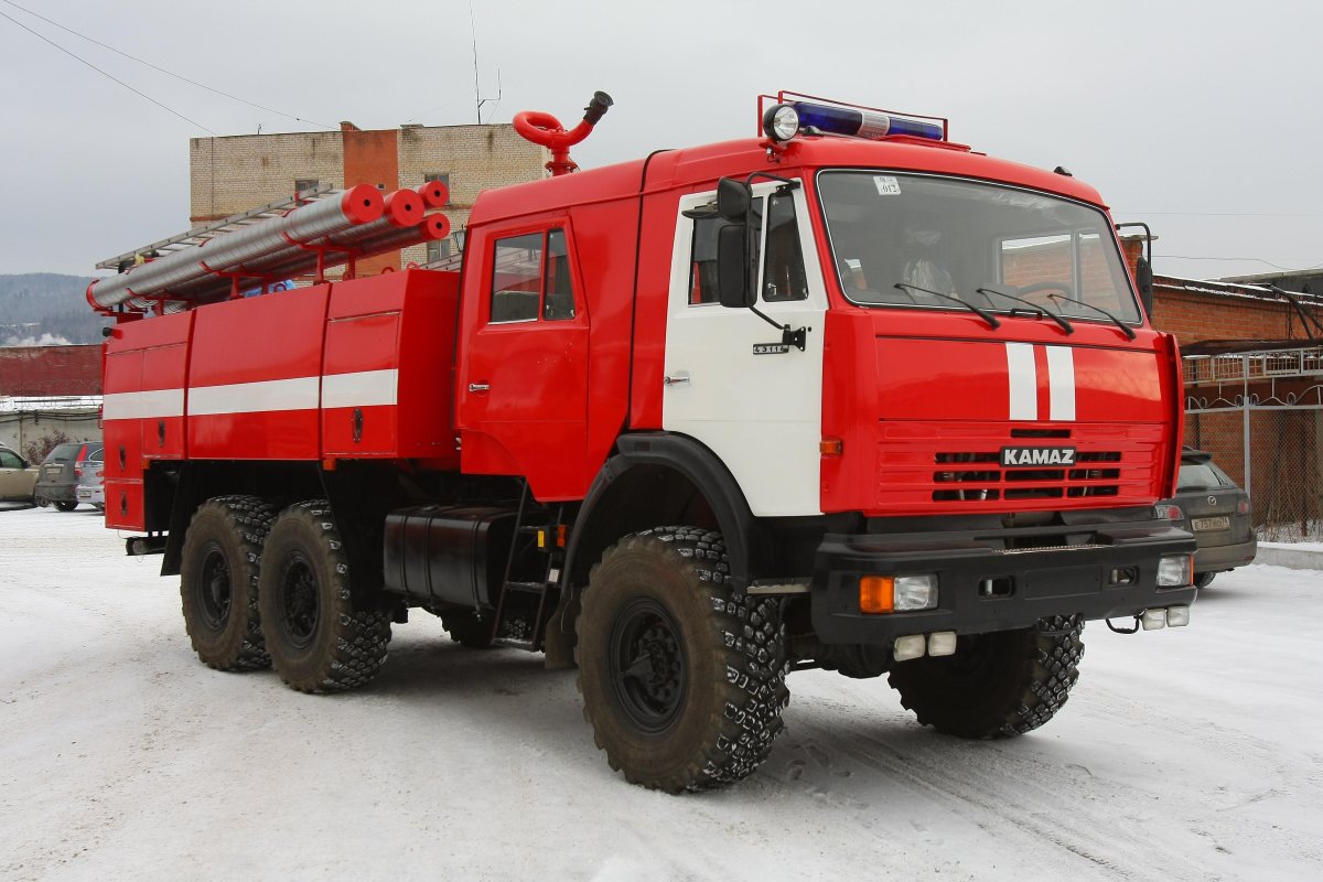 Пожарная машина КАМАЗ 43118 пожарная