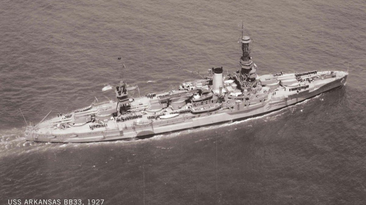 USS Arkansas BB-33