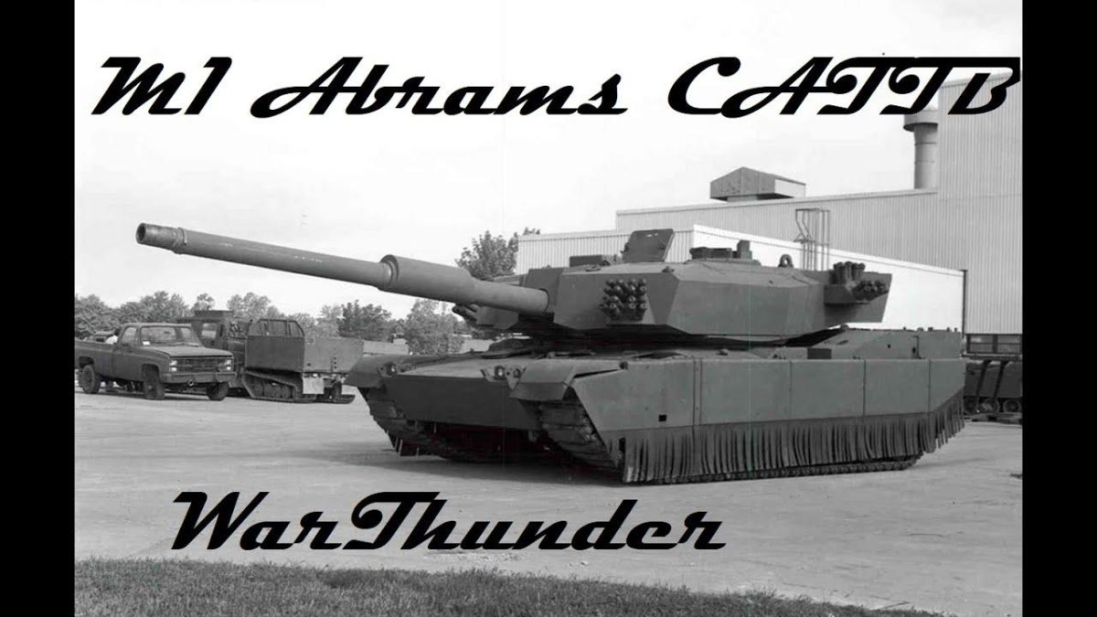 Абрамс m1 CATTB