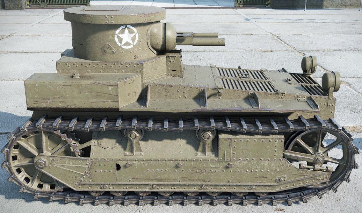 Лёгкий танк t1 Cunningham