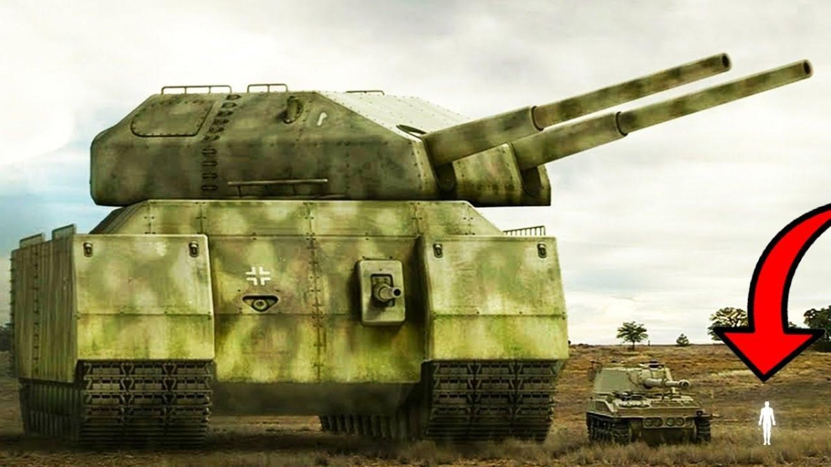 Немецкий танк Ratte