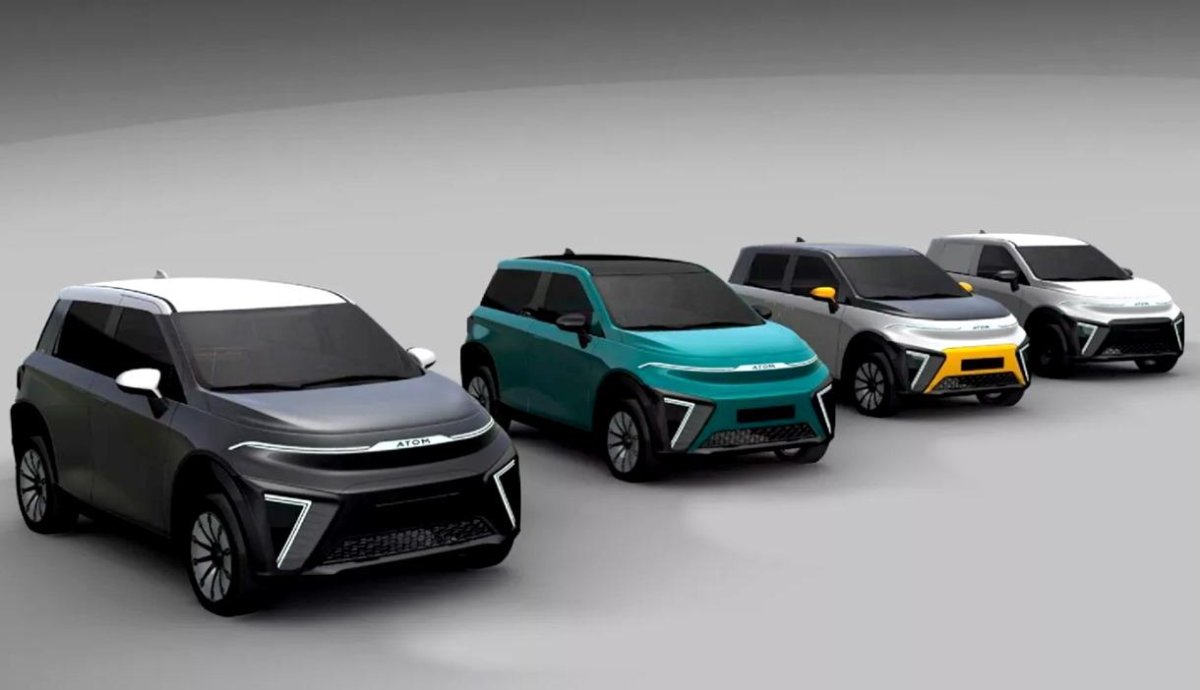 Электромобиль атом Кама