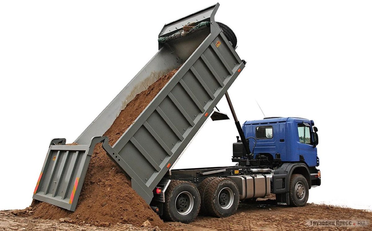 Scania p380 самосвал