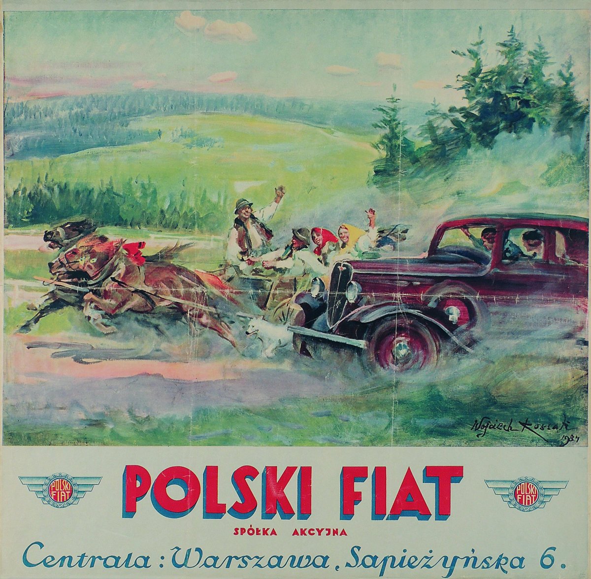 Войцех Коссак (1856 -1942 г) «Кровавая неделя»
