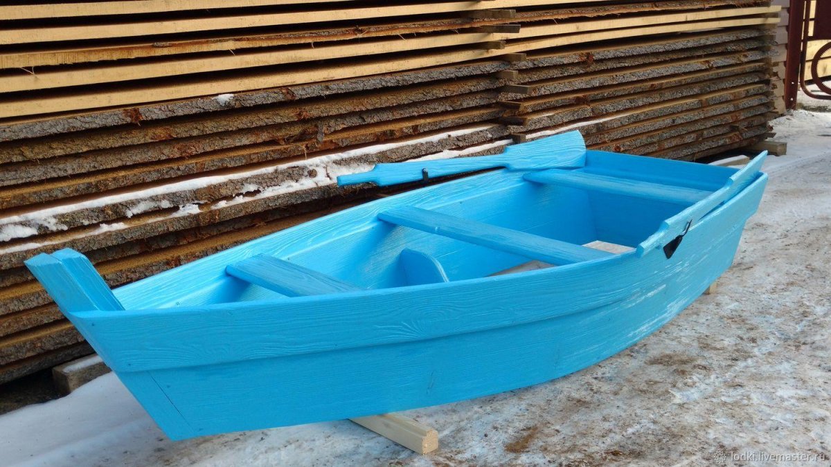 Лодка клумба