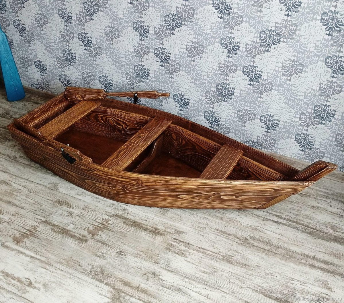Деревянная лодка модель wb450