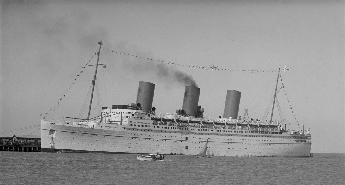 Трансатлантические лайнеры 20 века