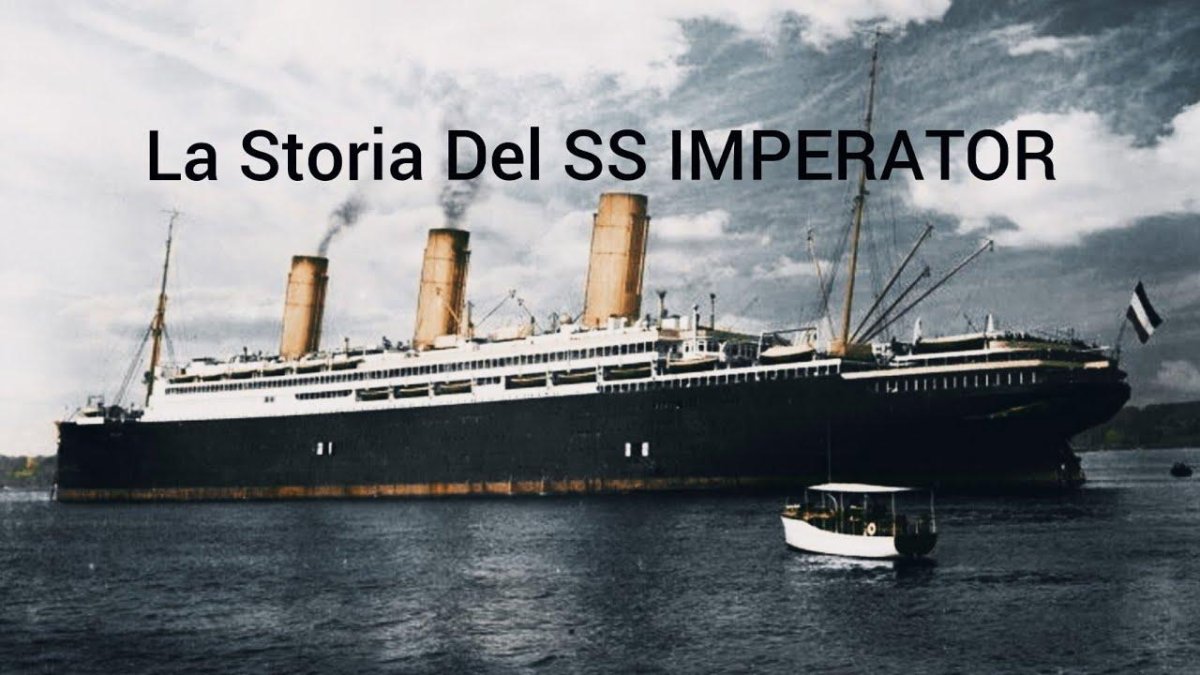 Пароход Император 1913