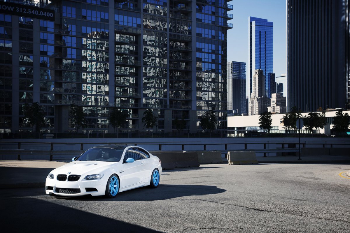 BMW m3 белая