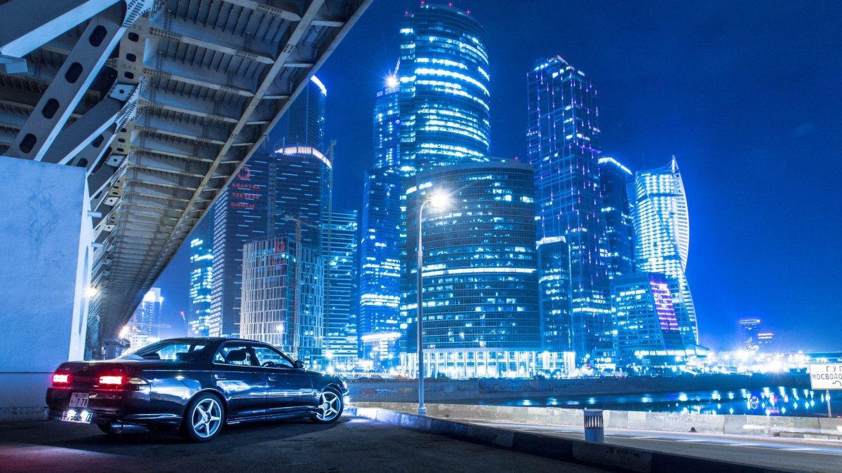 Москва Автострада Москва Сити
