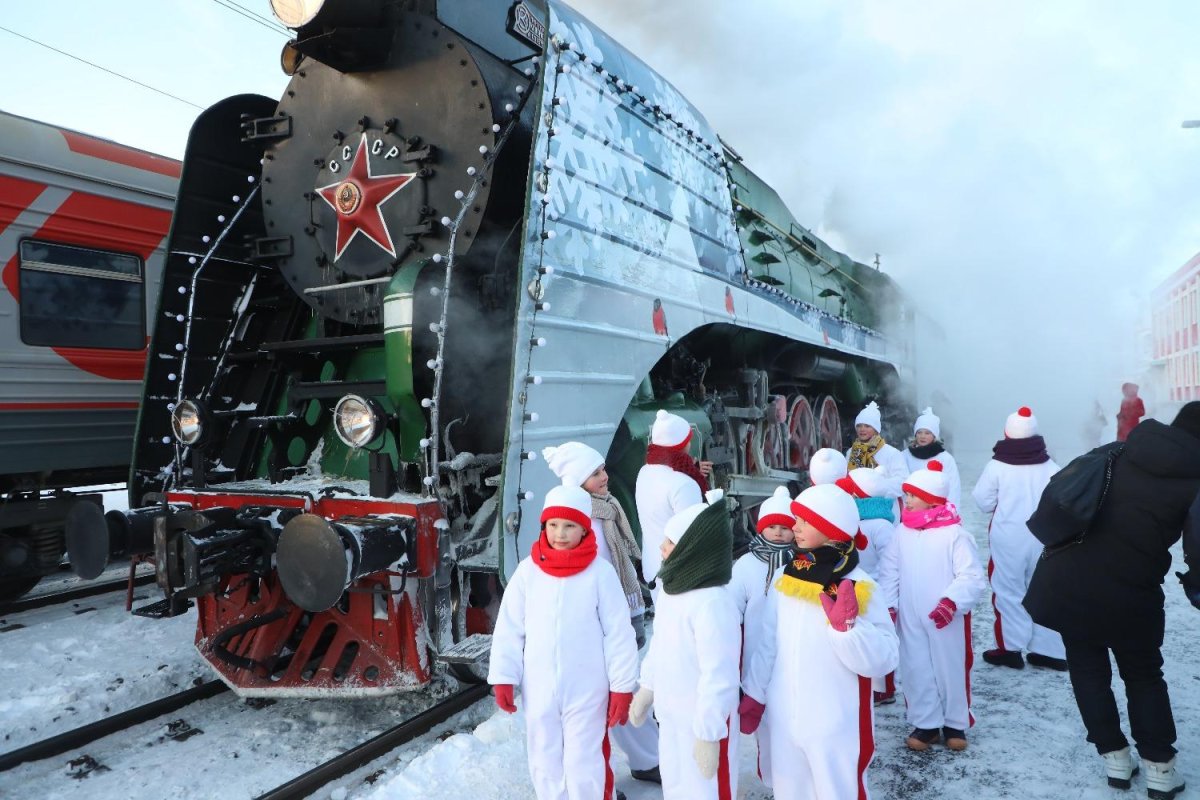 Великий Устюг паровоз 2022