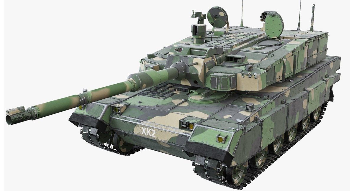 Южнокорейский танк k2 Black Panther