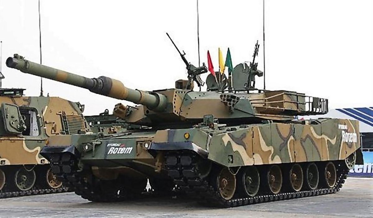 К1а1 корейский танк