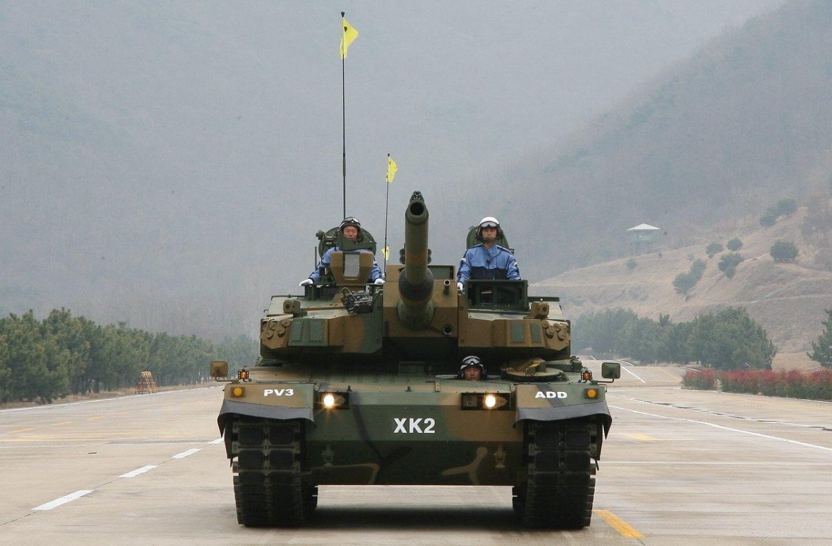 Южнокорейский танк k2 черная пантера