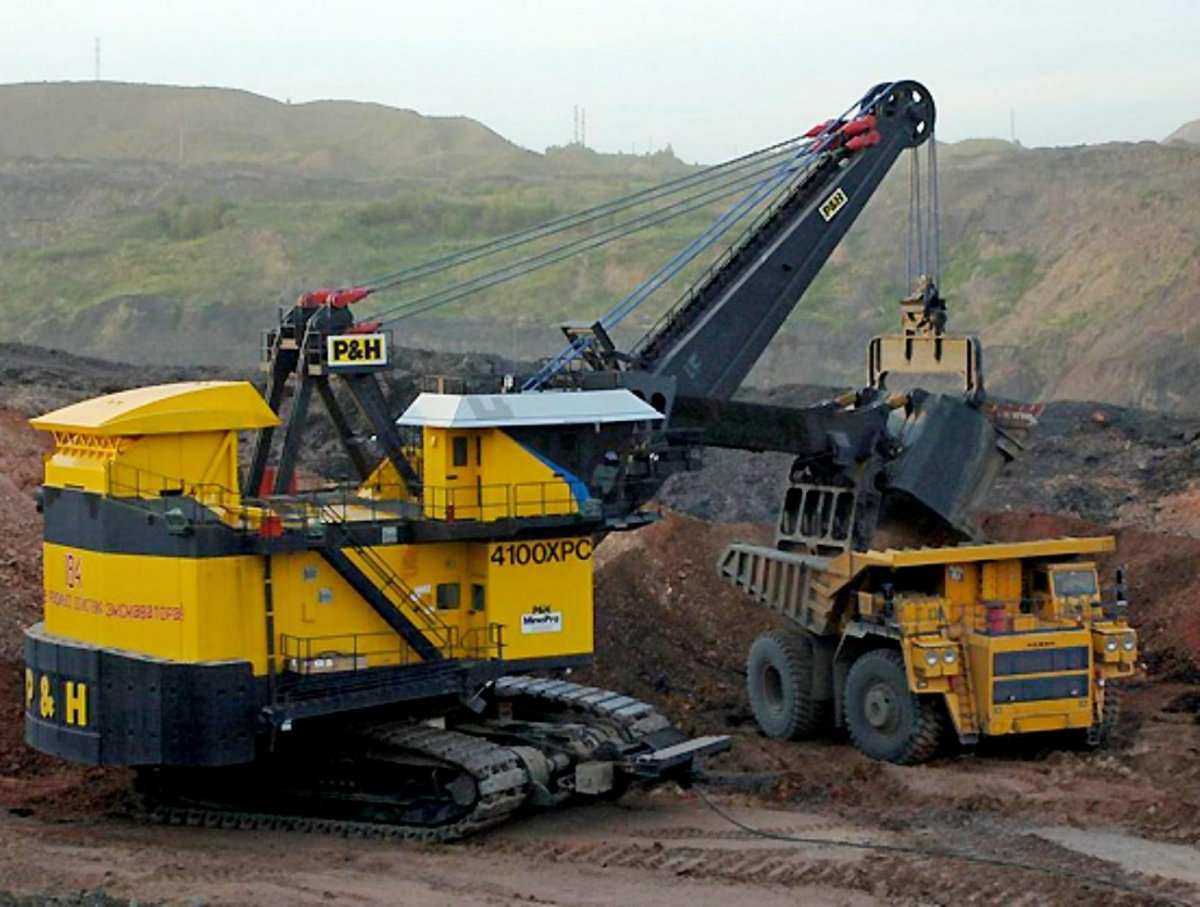 Экскаватор p h 4100 XPC Кузбассразрезуголь