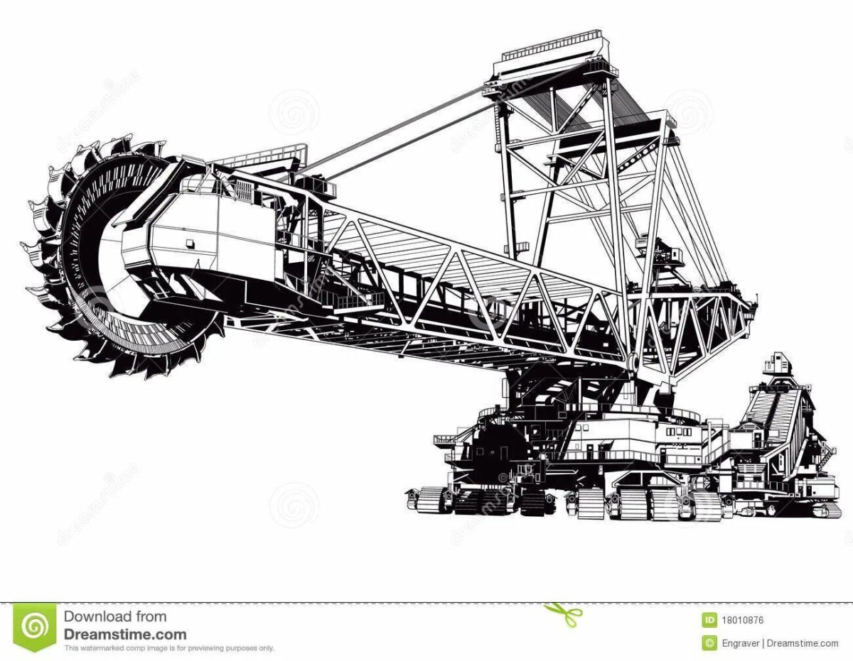 Роторный экскаватор ЭРШР-1600