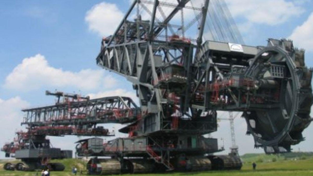 Роторный экскаватор Bagger 293 (TAKRAF rb293, TAKRAF SRS 8000)