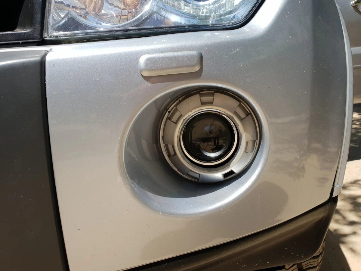 Линзы в ПТФ Pajero 4