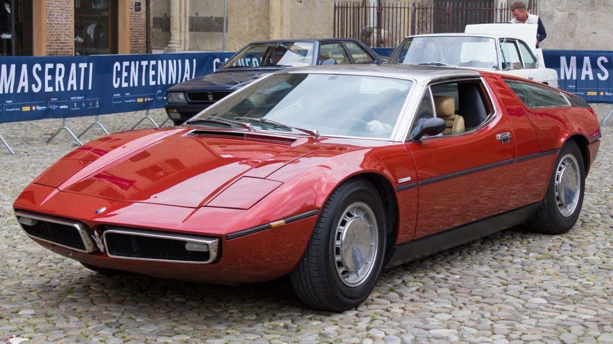 Maserati Bora Coupe 1977 Бертоне