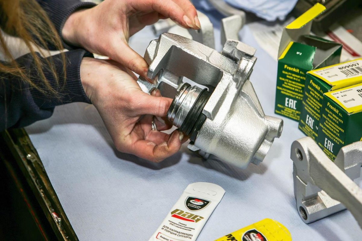 Переборка суппорта