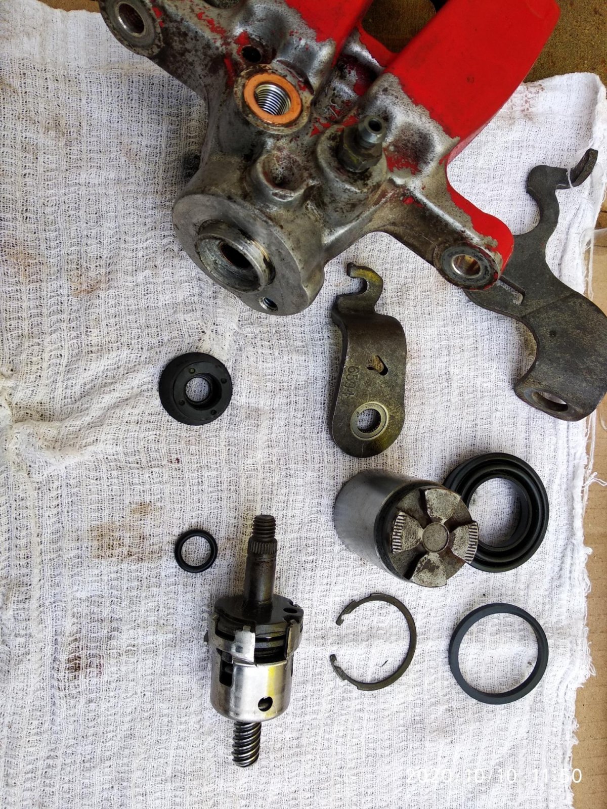 Рио 3 переборка заднего суппорта