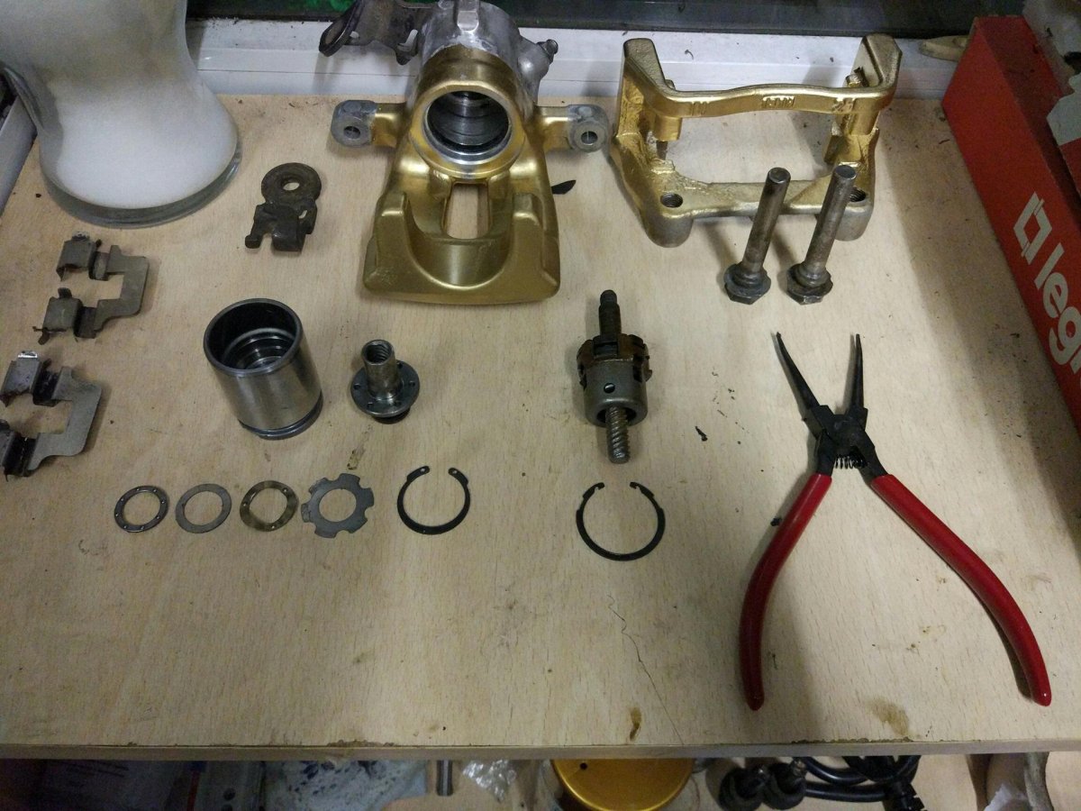 Переборка задних суппортов Опель Астра g