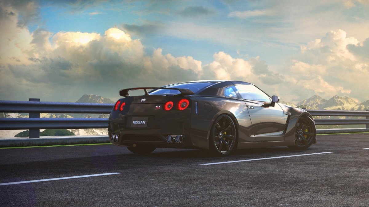 Nissan GTR 4к