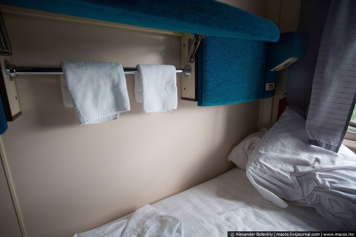 Фирменный поезд Россия 001м Владивосток Москва св