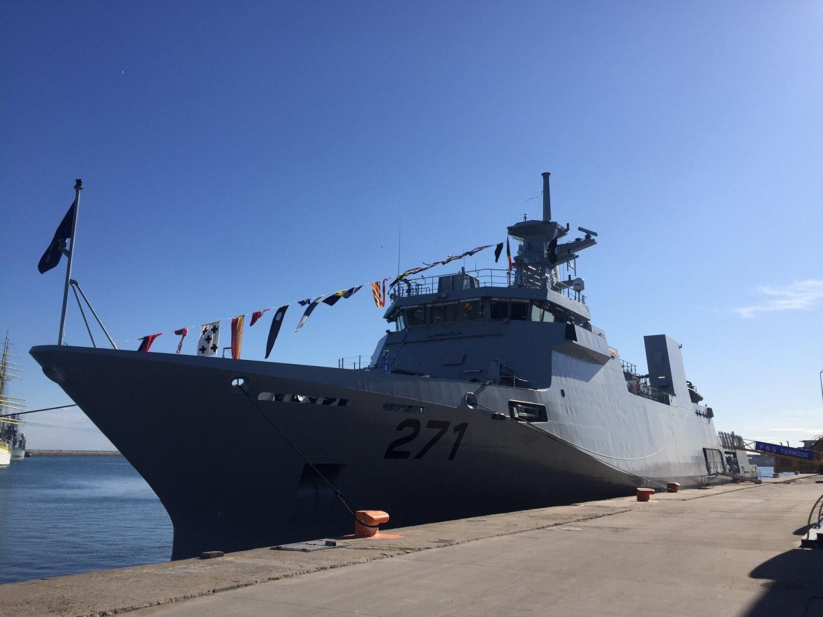 Корабль Damen OPV 1800