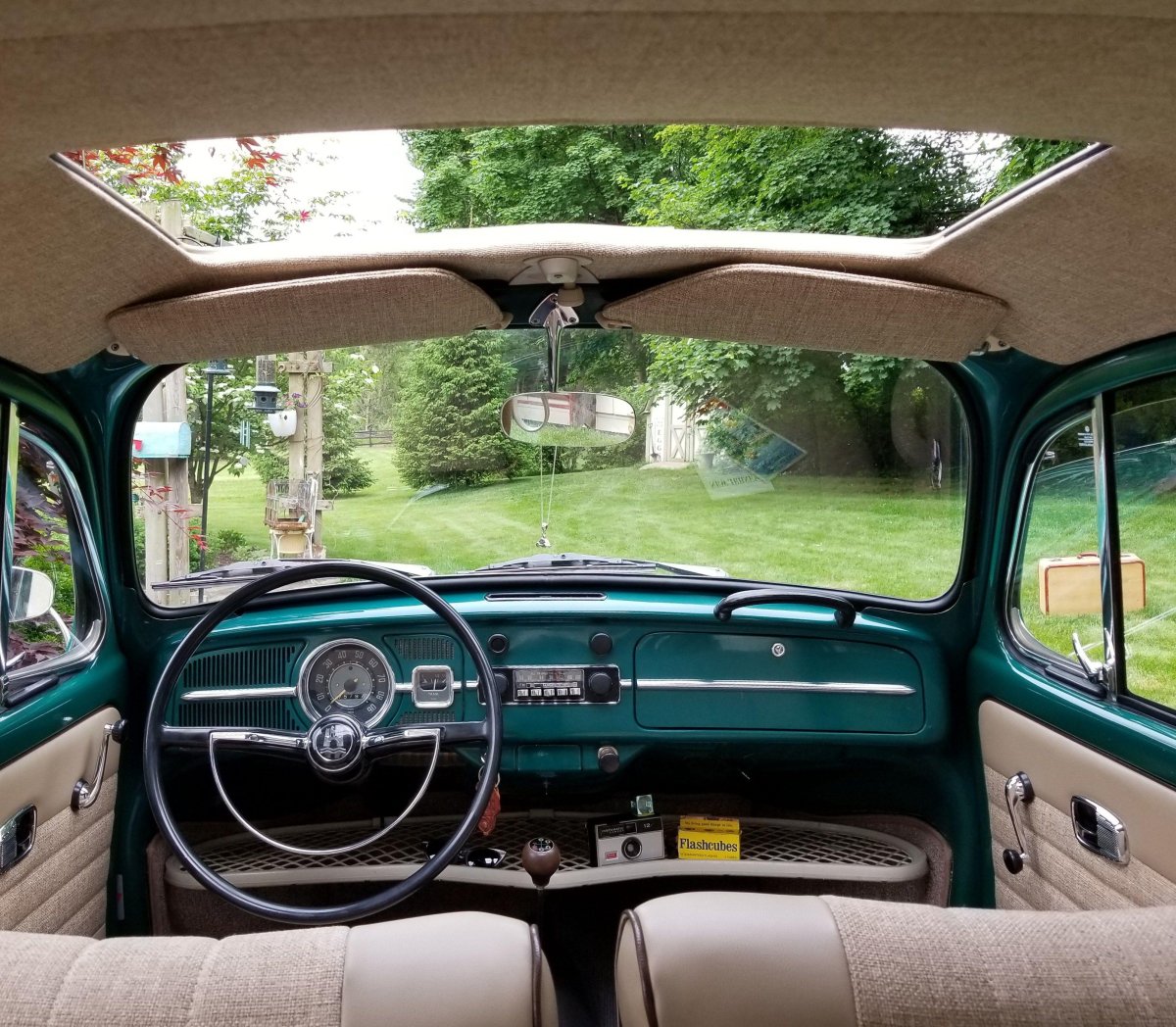 VW Beetle 1967 салон