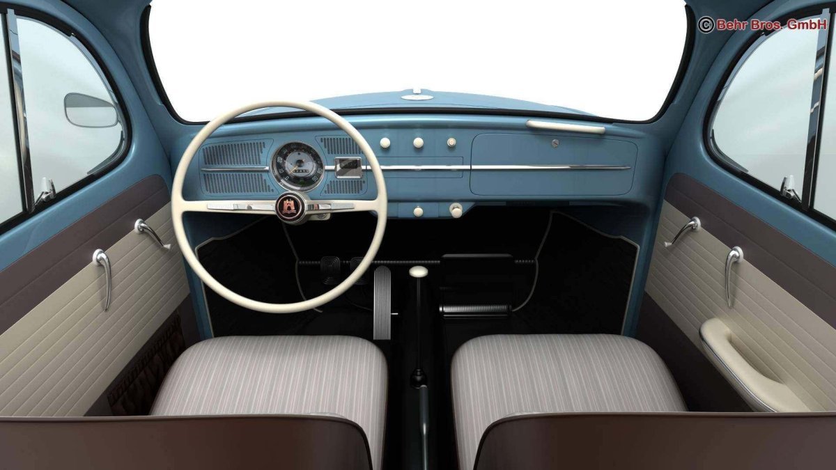 Volkswagen Beetle 1963 салон