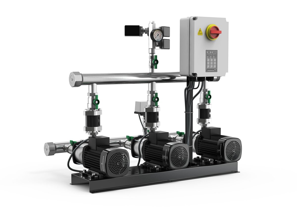 Станция повышения давления Грюндфос