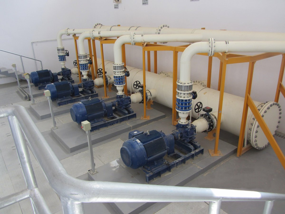 Насосная станция нефтебазы