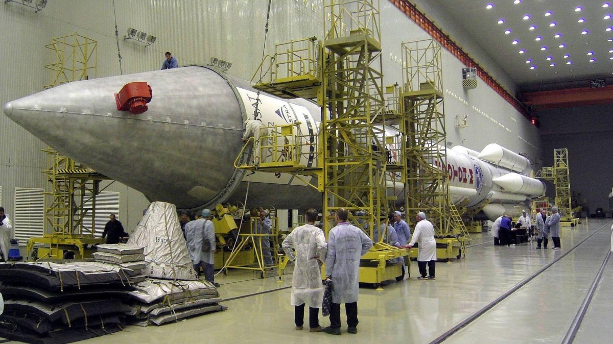 РН Протон сборка