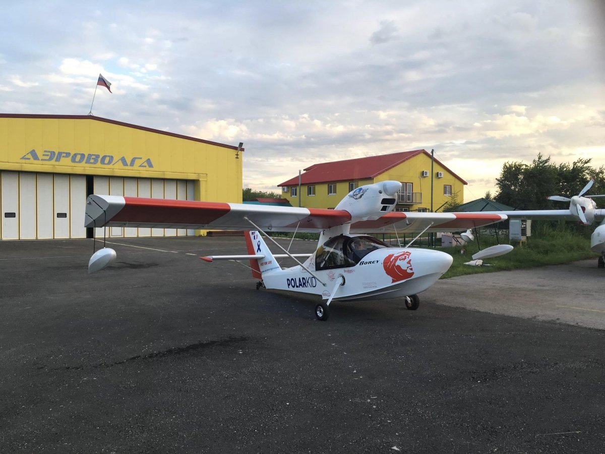 Самолет Борей АЭРОВОЛГА