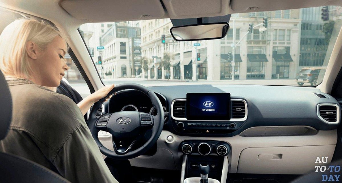 Hyundai venue фото салона