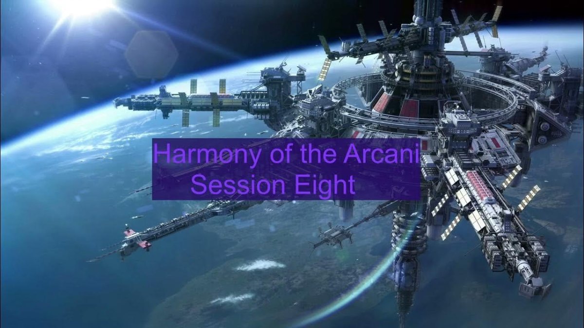 Космическая станция Sci-Fi Art